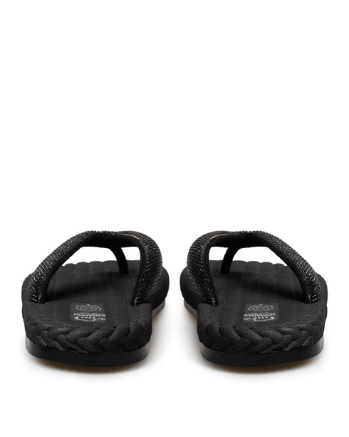 Sandalia Negra Flip Flop MD36853
